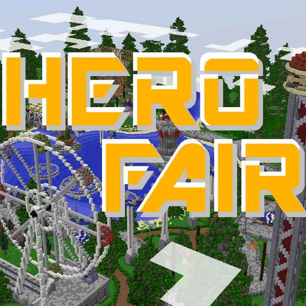 HeroFair Amusement Park [1.13.2] [1.12.2] / Карты в Майнкрафт на дома / 