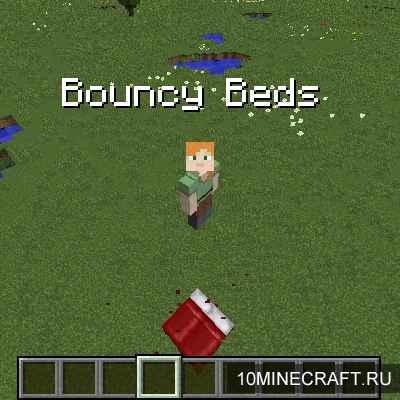 Bouncy Beds [1.11.2] [1.10.2] / Моды на Майнкрафт / 
