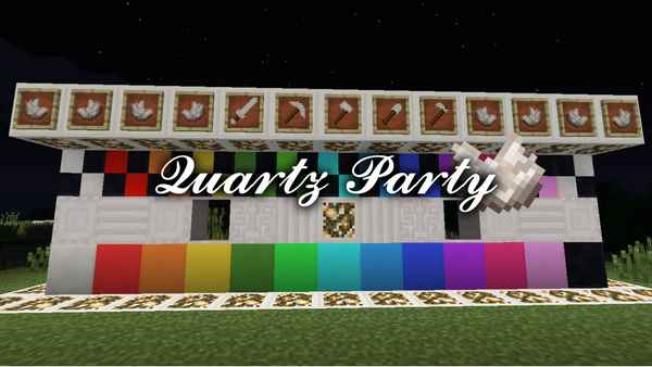 Quartz Party [1.7.10] / Моды на Майнкрафт / 