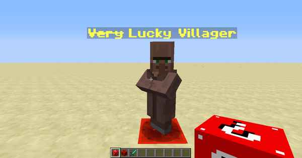 Villager Lucky Block [1.7.10] / Лаки Блоки / 