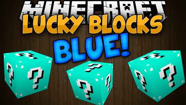 Lucky Block Blue 2 [1.8.9] / Лаки Блоки / 