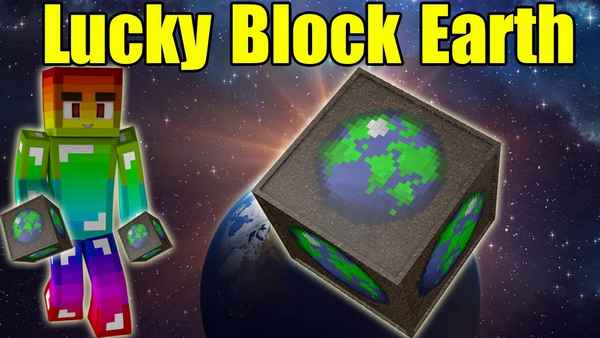 Lucky Block Earth [1.8.9] / Лаки Блоки / 