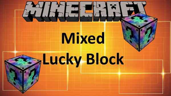 Lucky Block Mixed [1.8.9] / Лаки Блоки / 