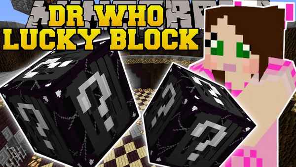 The Doctor Who lucky Block Mod [1.8.9] / Лаки Блоки / 