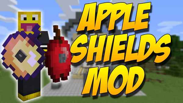 Apple Shields Mod [1.10.2] / Моды на Майнкрафт / 