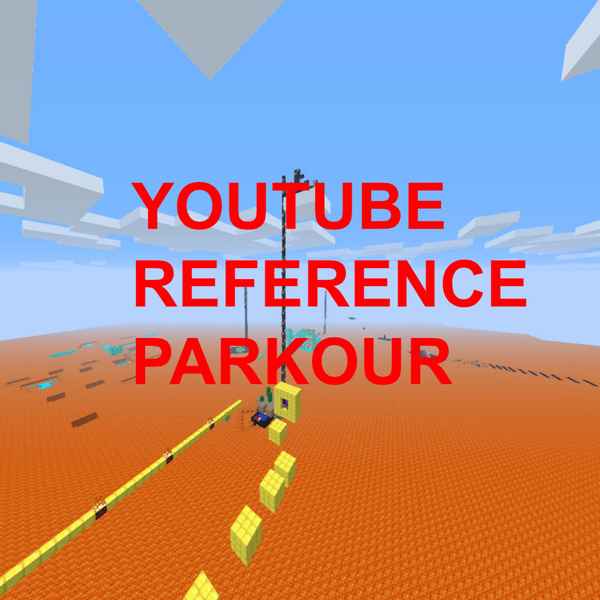 Youtube Reference Parkour [1.8.9] / Карты для майнкрафт / 