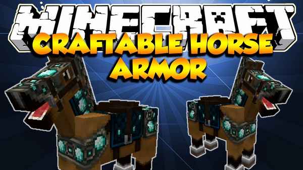 Craftable Horse Armor [1.7.10] / Моды на Майнкрафт / 