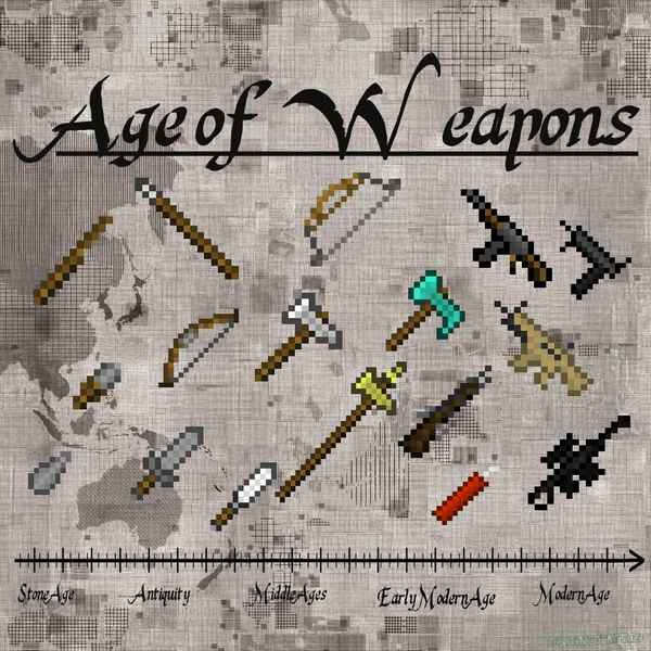 Age of Weapons Mod [1.12.2] / Моды на Майнкрафт / 