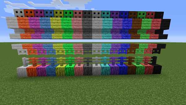 Colourful Blocks [1.10.2] [1.9.4] [1.7.10] / Моды на Майнкрафт / 