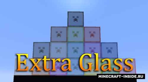 Extra Glass [1.12.2] / Моды на Майнкрафт / 