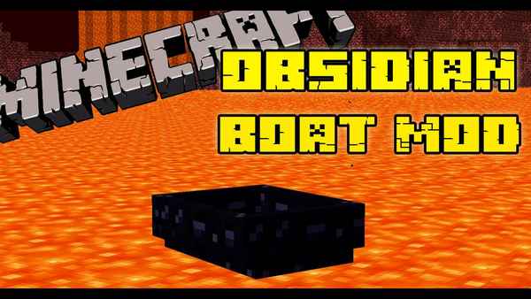 Obsidian Boat [1.7.10] [1.6.4] / Моды на Майнкрафт / 