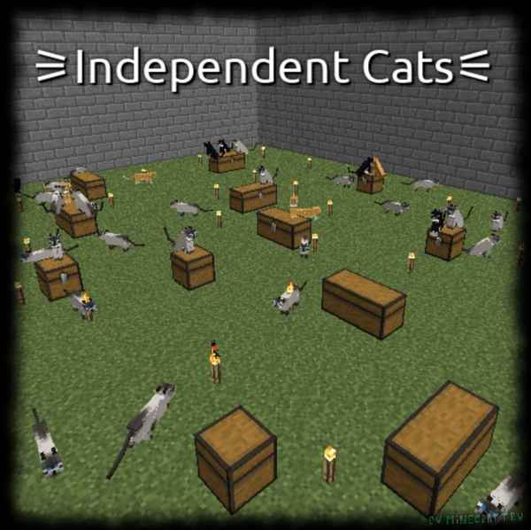 Independent Cats [1.12.2] / Моды на Майнкрафт / 