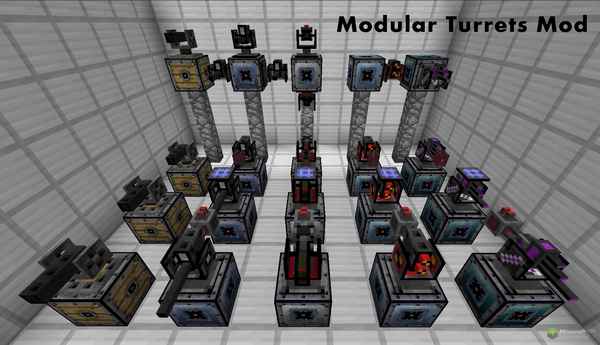 Open Modular Turrets [1.11.2] [1.10.2] [1.7.10] / Моды на Майнкрафт / 