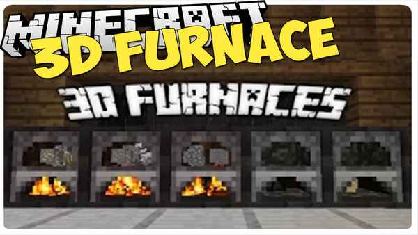 3D Furnace [1.7.10] / Моды на Майнкрафт / 