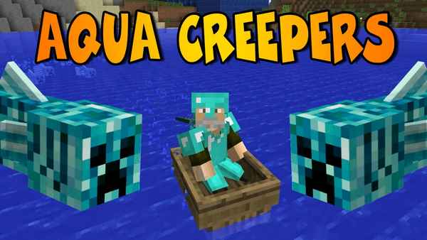 Aqua Creepers! / Моды на Майнкрафт / 