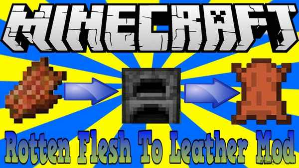 Advanced Rotten Flesh to Leather [1.12.2] / Моды на Майнкрафт / 