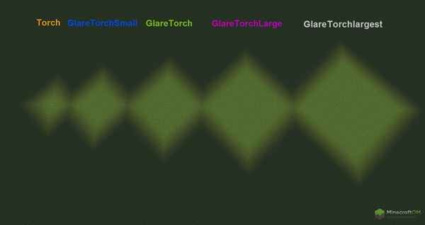 Glare Torch [1.12.2] [1.11.2] [1.10.2] [1.7.10] / Моды на Майнкрафт / 