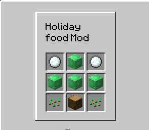 Ross Holiday Food Mod [1.7.10] / Моды на Майнкрафт / 
