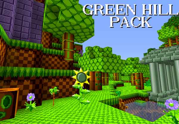 Green Hill Pack [1.8.9] [1.7.10] [1.6.4] / Разные текстуры на Майнкрафт / 